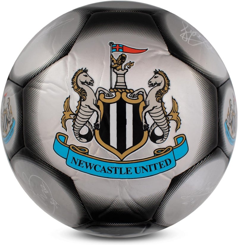 Hypro Officially Licensed Classic Signature Football | Metallic, Size 5, Training, Match, Merchandise, Collectible for Kids and Adults - Image 4